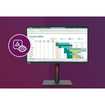 Lenovo ThinkVision T24i-30 23.8 Inch Full HD Monitor, Raven Black