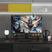 Redragon 27 Inch 144hz/165HZ Curve Gaming Monitor, QHD 2K (2560X1440) IPS Frameless Computer Monitor, 1ms Response Time, HDMI And VGA Compatible, VESA Wall Mount