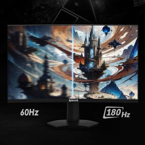 Redragon 27 Inch 144hz/165HZ Curve Gaming Monitor, QHD 2K (2560X1440) IPS Frameless Computer Monitor, 1ms Response Time, HDMI And VGA Compatible, VESA Wall Mount