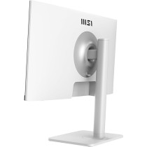 MSI Modern MD2412PW 23.8 Inch FHD Office Monitor - 1920 x 1080 IPS Panel, 100 Hz, Eye-Friendly Screen, HDR Ready, Built-in Speakers, 4-Way Adjustable Stand - HDMI 1.4b, USB Type-C, White