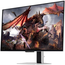 Samsung Odyssey G8 32 Inch G80SD UHD OLED Gaming Monitor With 4K Resolution, 240Hz Refresh Rate And 0.03ms Response Time(GtG), Gaming Hub, OLED Glare Free, AMD FreeSync Premium Pro, LS32DG802SMXUE