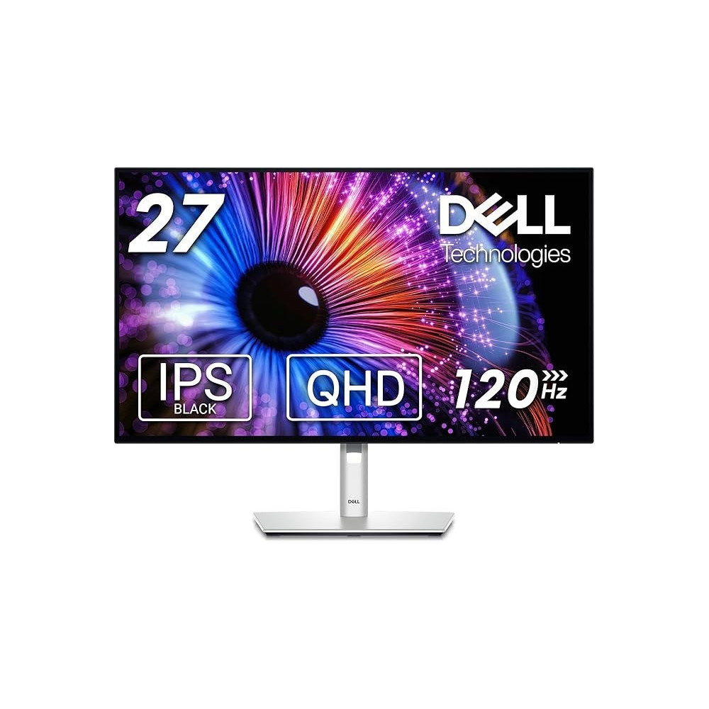 Dell UltraSharp U2724DE 27 Inch Monitor (120HZ, IPS Black And Thunderbolt 4 Hub)