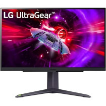 LG 27GR75Q, UltraGear Gaming Monitor (27 Inch) QHD IPS Display(2560 x 1440), 165Hz And 1ms, HDR 10, sRGB 99Percentage( Typ.), G-SYNC, AMD FreeSync Premium, Anti-Glare, Height, Pivot, HDMI, DP Black (27GR75Q-B.ATR)
