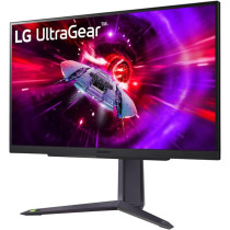 LG 27GR75Q, UltraGear Gaming Monitor (27 Inch) QHD IPS Display(2560 x 1440), 165Hz And 1ms, HDR 10, sRGB 99Percentage( Typ.), G-SYNC, AMD FreeSync Premium, Anti-Glare, Height, Pivot, HDMI, DP Black (27GR75Q-B.ATR)
