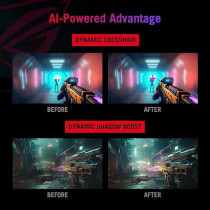 Asus ROG Strix 27 Inch QHD (2560 x 1440) HDR400 USB-C Gaming Monitor (XG27ACS), 180Hz, 1ms, Fast IPS, 133Percentage sRGB, Extreme Low Motion Blur Sync, G-Sync Compatible, DisplayWidget, Tripod Socket