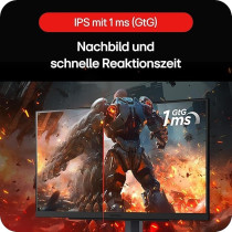 LG Electronics 27GR75Q-B Ultragear Gaming Monitor 68.5 cm (27 Inch), 2560 x 1440, 16:9, WQHD 1440p, 99Percentage sRGB, HDR10, 165 Hz, 1ms GtG, Black