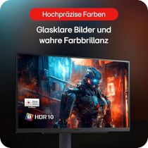 LG Electronics 27GR75Q-B Ultragear Gaming Monitor 68.5 cm (27 Inch), 2560 x 1440, 16:9, WQHD 1440p, 99Percentage sRGB, HDR10, 165 Hz, 1ms GtG, Black