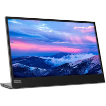 Lenovo L15 15.6 Inch Portable Monitor, FHD, 1080p, 60Hz, IPS, 6ms, USB-C, with Cover, Raven Black, 66E4UAC1WL