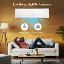 STAR TRACK 2 Ton Split Wall AC, 24000 BTU, Extreme Cooling, 4 Way Air Flow, Dual Drainage, Auto Restart, Piston Compressor