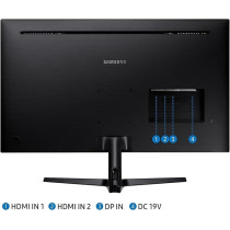 Samsung 32 inch UJ59 4k Monitor (LU32J590UQNXZA) - UHD, 3840 x 2160p, 60hz, 4ms, Dual Monitor, Laptop Monitor, Monitor Stand/Riser/Mount Compliant, AMD FreeSync, Gaming, HDMI, DP, Black