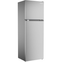 KROME 455 Liter Gross Top Mount Double Door Refrigerator, No Frost Cooling System, LED Display, Convenient Shelves For Easy Access, INOX, KR-RFF 480 IM