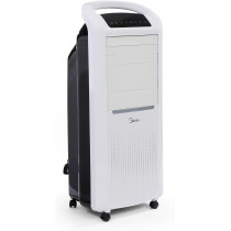 Midea Summer + Winter Air Cooler With Remote For Home & Heavy Duty Air-Conditioning, 3 Wind Speeds Outdoor & Indoor Use, Whisper-Quiet Performance and Low Power Consumption With 60W - AC200W