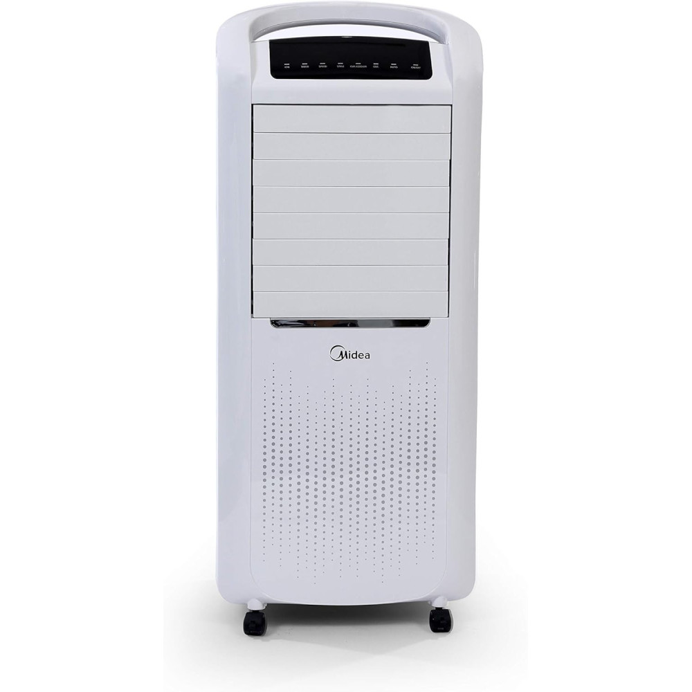 Midea Summer + Winter Air Cooler With Remote For Home & Heavy Duty Air-Conditioning, 3 Wind Speeds Outdoor & Indoor Use, Whisper-Quiet Performance and Low Power Consumption With 60W - AC200W