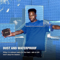 Marshall Willen II Wireless Bluetooth Speaker, Over 17+ Hours Playtime, IP67 Waterproof, Black And Brass