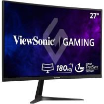 ViewSonic 27 Inch 180Hz Curved Gaming Monitor With Adaptive Sync, Black, VX2718-2KPC-MHD