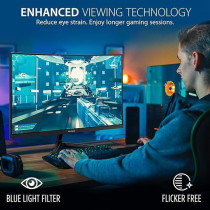 ViewSonic 27 Inch 180Hz Curved Gaming Monitor With Adaptive Sync, Black, VX2718-2KPC-MHD