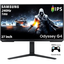 Samsung 27 Inch Full HD Gaming Monitor With IPS Panel, Black, LS27BG402EMXUE