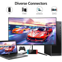 Gawfolk 24 Inch 180 Hz Curved Gaming Monitor, Black