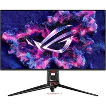 Asus ROG Swift OLED PG32UCDM Gaming Monitor, 31.5-inch 4K QD-OLED Panel, 240Hz, 0.03ms (GTG), G-SYNC Compatible, Custom Heatsink, Graphene Film, Uniform Brightness, True 10-Bit, 90W Type-C