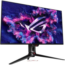 Asus ROG Swift OLED PG32UCDM Gaming Monitor, 31.5-inch 4K QD-OLED Panel, 240Hz, 0.03ms (GTG), G-SYNC Compatible, Custom Heatsink, Graphene Film, Uniform Brightness, True 10-Bit, 90W Type-C