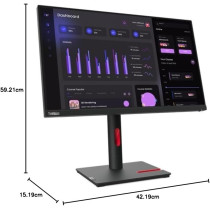 Lenovo ThinkVision 23.8 inch Monitor - T24i-30