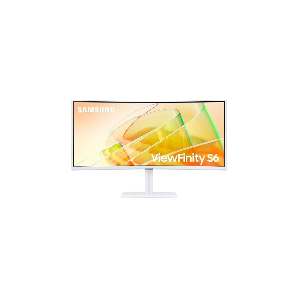 Samsung ViewFinity S6 S65TC Ultra-WQHD 100Hz AMD FreeSync Thunderbolt 4 Monitor, 34 Inch Size