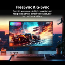 KTC 24 inch Monitor, 1080P Monitor, 100Hz FreeSync Gaming Monitor with HDR10,VESA Mountable, Adjustable Tilt, ZeroFrame Design, HDMI, VGA, Earphone Ports, PC Monitor Work Monitor for Office