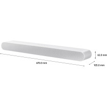 Samsung 5.0 ch All In One Soundbar Speaker, White