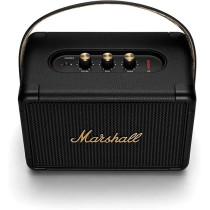 Marshall Kilburn II Bluetooth Wireless Portable Speaker Water Resistant 20+ Hours 36W, Black And Brass