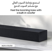 Samsung 2.0CH Wireless Soundbar, With Night Mode, Black, HW-C400/ZN