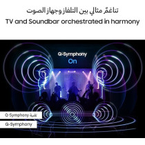 Samsung 11.1.4Ch Soundbar, Q-Series, Wireless Dolby Atmos, Q-Symphony, Spacefit Sound Pro, Graphite Black, Hw-Q990D/Zn