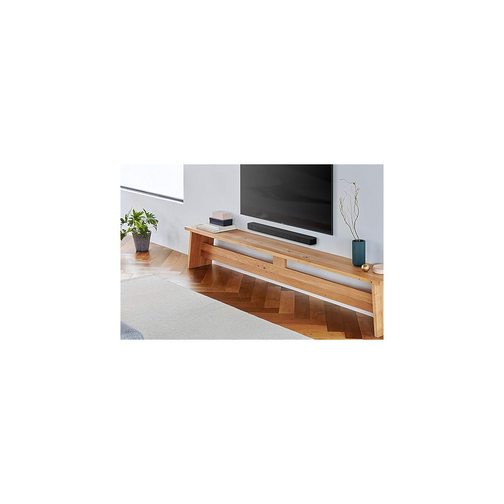 Sony Ht-S100F 2.0Ch 120W Single Soundbar With Bluetooth, Bass Reflex Speaker S Force Surround, Black