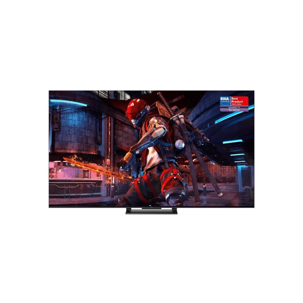 TCL 55 Inch 4K QLED Google Smart LED TV, 55C745