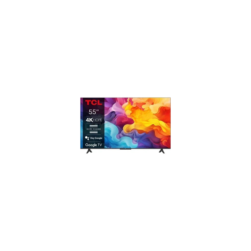 TCL 55 Inch 4K Google Smart LED TV, 55P61B