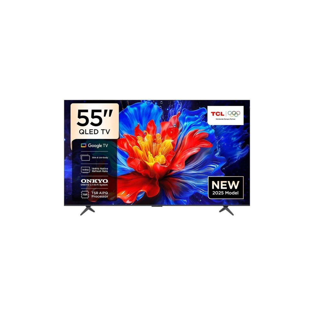 TCL 55 Inch 4K QLED 120 HZ Google Smart, 55P8K