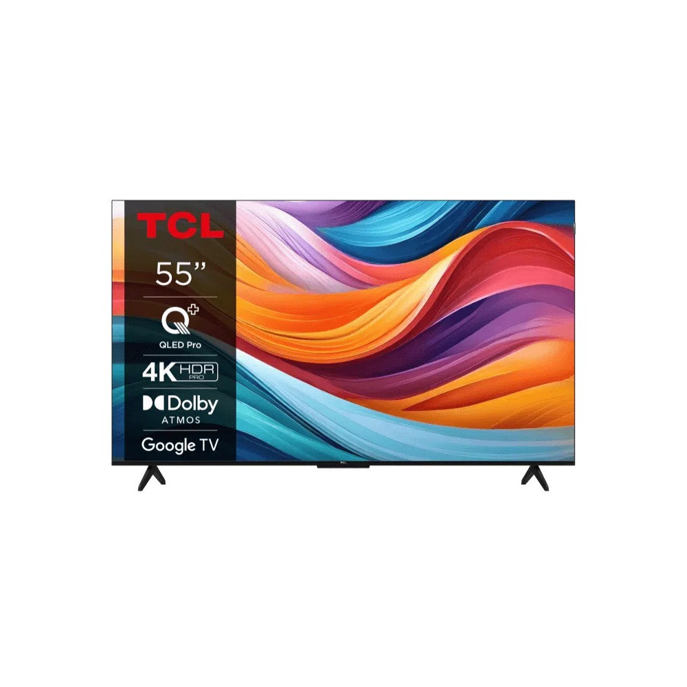 TCL 55 Inch 4K QLED Google Smart LED TV, 55T7B