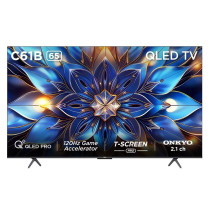 TCL 65 Inch 4K QLED Google Smart LED TV, 65C61B
