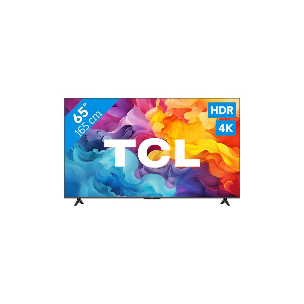 TCL 65 Inch 4K Google Smart LED TV, 65P61B