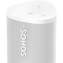 Sonos Roam 2 Lightweight Portable Waterpoof Speaker With Bluetooth, Wifi, 10 Hour Battery Life And Voice Control For Home And Outdoor Use, White