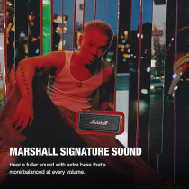Marshall Emberton Iii Portable Bluetooth Speaker - Water Resistant Wireless Speaker Portable Speaker With 32+ Hours Of Playtime, Black And Brass