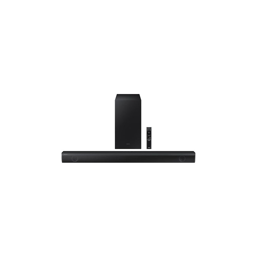 Samsung B-Series Soundbar, B550, 2.1 Ch, Subwoofer, Dolby Audio/Dts Virtual X, Bass Boost, Adaptive Sound Lite, Hw-B550/Zn