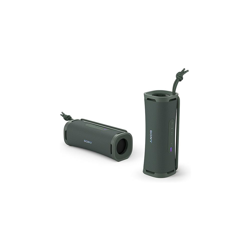 Sony Ult Field 1 Wireless Ultra Portable Bluetooth Compact Speaker, Ip67 Waterproof, Dustproof, Shockproof With Enhanced Bass, 12 Hour Battery And Detachable Strap, Forest Grey