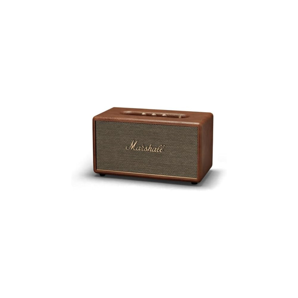 Marshall Stanmore Iii 50W Premium Home Wireless Speaker With Bluetooth 5.2 And Multiple Inputs, Enjoy Signature Marshall Sound, Brown