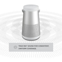 Bose Soundlink Revolve Plus Ii Bluetooth Speaker, Luxe Silver, Usb