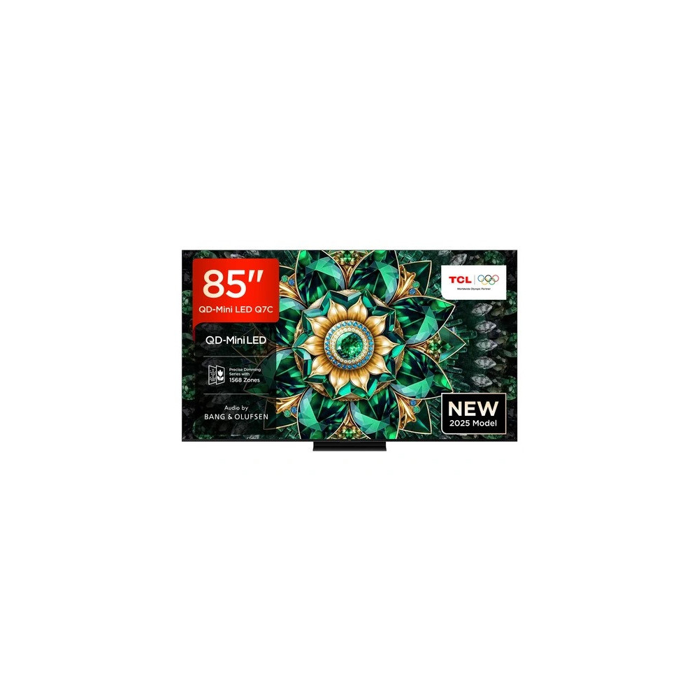 TCL 85 Inch 4K QD-Mini LED Google Smart TV, 85Q7C