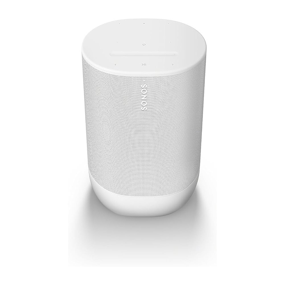 Sonos Move 2, Upgraded Inside And Out, Our Most Powerful Portable Speaker Delivers Heart-Pumping Stereo Sound Wherever You Want, White