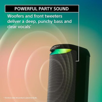 Sony Srs-Xv500 X-Series Wireless Portable Bluetooth Karaoke Party Speaker Ipx4 Splash-Resistant With 25 Hour-Battery And Ambient Lights