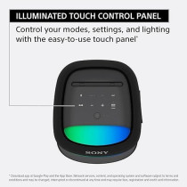 Sony Srs-Xv500 X-Series Wireless Portable Bluetooth Karaoke Party Speaker Ipx4 Splash-Resistant With 25 Hour-Battery And Ambient Lights
