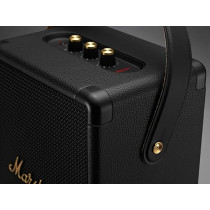 Marshall Tufton Portable Bluetooth 5.0 Speaker, 20+ Hours Of Wireless Playtime Water Resistant Speakers Ipx2, Powerful Audio, Black And Brass