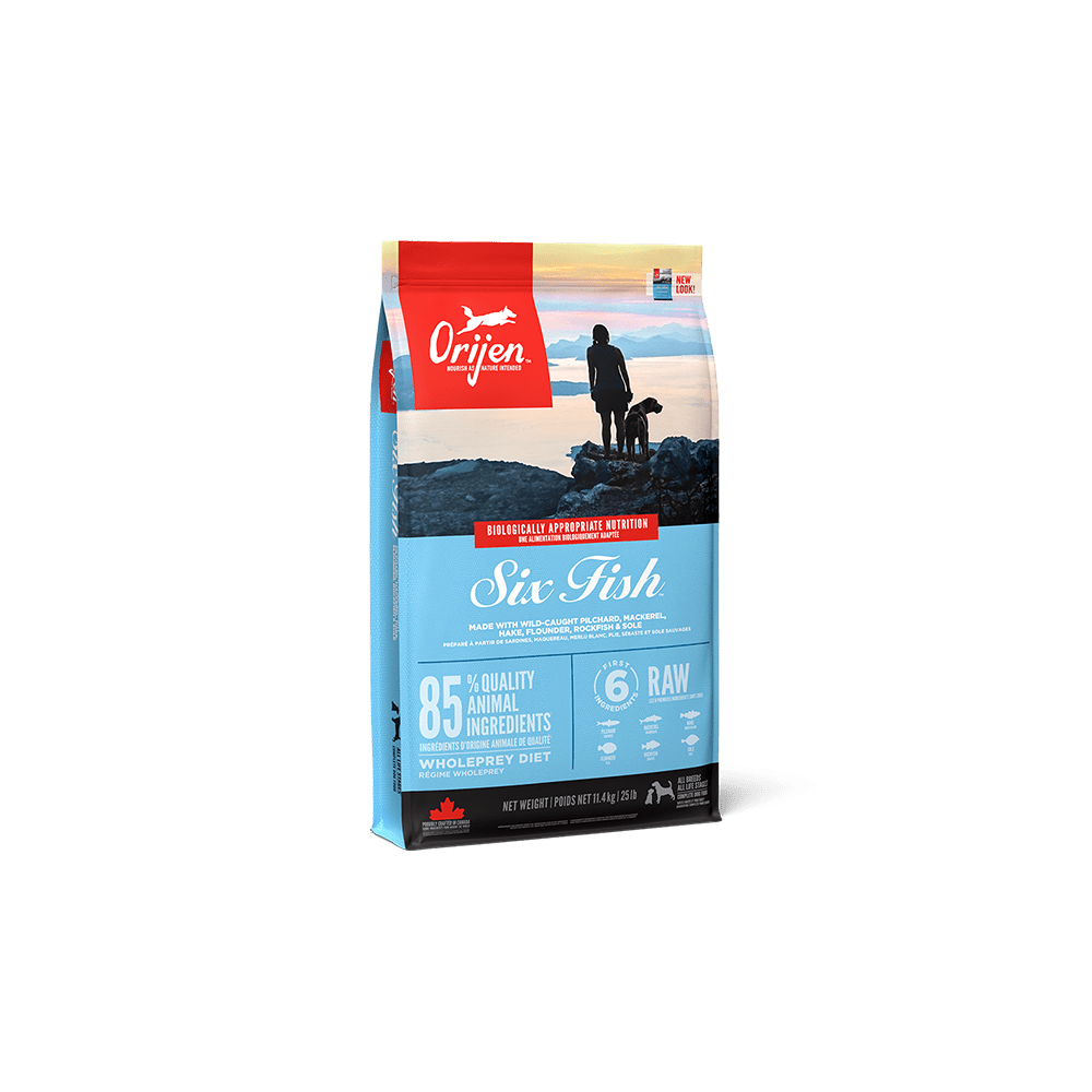 Orijen 6kg Six Fish Protein Rich Adult Dog Dry Food